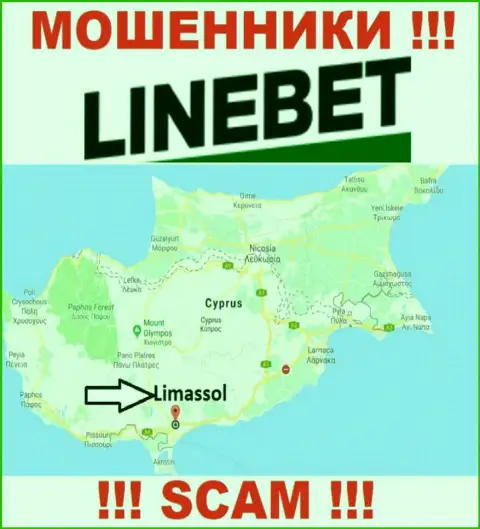 Зарегистрированы интернет ворюги ЛинБет в оффшорной зоне  - Кипр, Лимассол, будьте бдительны !!!