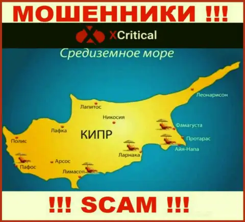 Кипр - вот здесь, в оффшоре, отсиживаются internet кидалы ХКритикал Ком