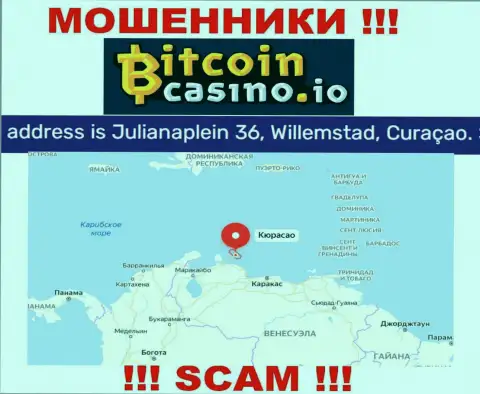Будьте очень бдительны - компания Bitcoin Casino скрылась в оффшоре по адресу Julianaplein 36, Willemstad, Curacao и лохотронит наивных людей