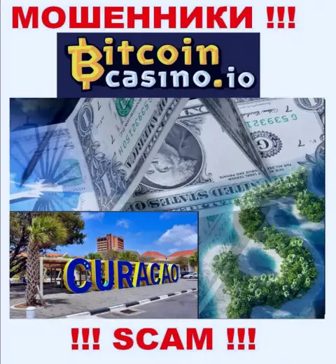 Bitcoin Casino беспрепятственно обдирают, так как разместились на территории - Кюрасао