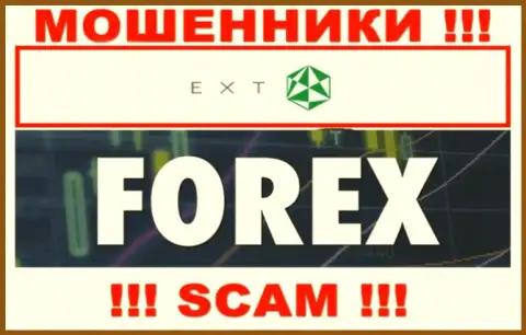 Forex - это область деятельности аферистов EXT
