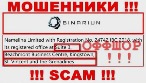 Связываться с организацией Binariun довольно рискованно - их офшорный адрес регистрации - Suite 3, Beachmont Business Centre, Kingstown, St. Vincent and the Grenadines (инфа взята с их web-сервиса)