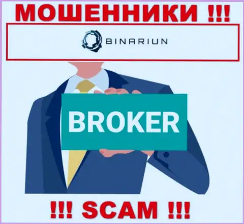 Взаимодействуя с Binariun Net, рискуете потерять все деньги, ведь их Broker это надувательство
