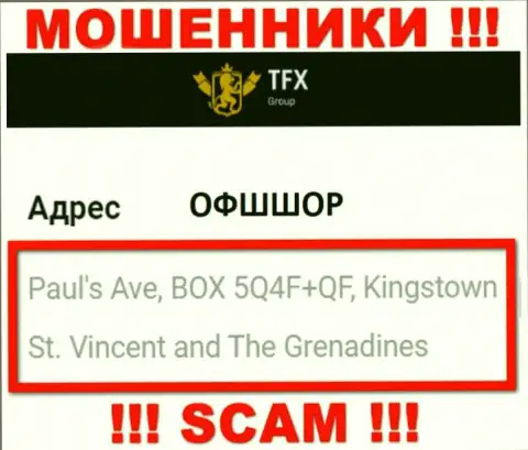 Не работайте совместно с компанией TFX-Group Com - эти мошенники отсиживаются в офшоре по адресу: Paul's Ave, BOX 5Q4F+QF, Kingstown, St. Vincent and The Grenadines
