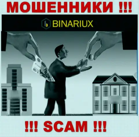 Желаете вернуть финансовые активы с дилинговой компании Binariux, не сумеете, даже если заплатите и налоговый платеж