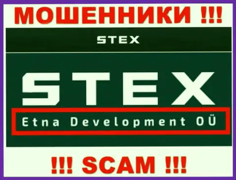 На сайте Стекс Ком написано, что Etna Development OÜ - это их юридическое лицо, однако это не обозначает, что они солидны