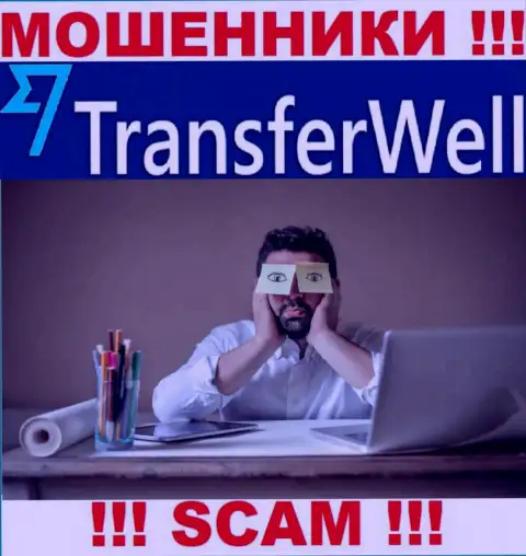 Деятельность TransferWell НЕЛЕГАЛЬНА, ни регулятора, ни лицензии на право деятельности нет