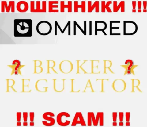 У компании Omnired Org нет регулятора, а следовательно ее незаконные действия некому пресечь
