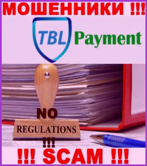Лучше избегать TBL Payment - рискуете остаться без депозитов, ведь их работу никто не контролирует