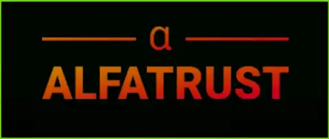 Официальный логотип Форекс брокерской организации АльфаТраст