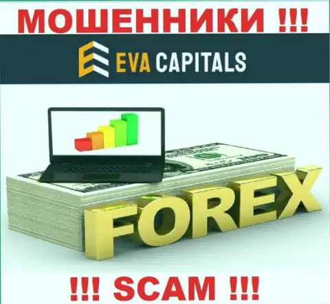 Forex это то, чем занимаются интернет мошенники Ева Капиталс