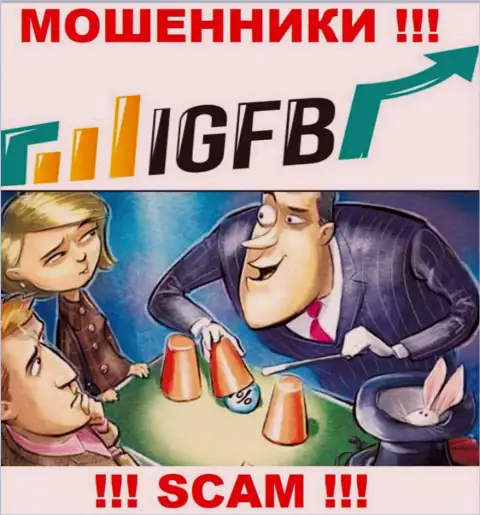 Не дайте себя обмануть, не отправляйте никаких комиссионных платежей в дилинговую организацию ИГФБ