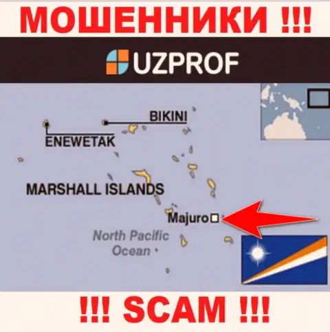 Зарегистрированы разводилы UzProf в оффшоре  - Маджуро, республика Маршалловы острова, будьте осторожны !!!