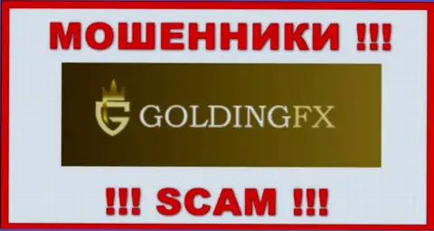 Golding FX - это МОШЕННИКИ ! SCAM !!!