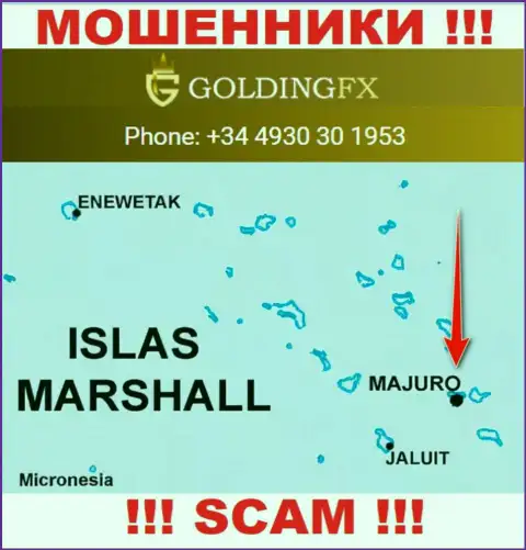 С интернет мошенником ГолдингФХИкс Нет не рекомендуем работать, они зарегистрированы в офшоре: Majuro, Marshall Islands