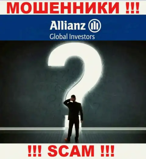 Allianz Global Investors тщательно прячут сведения о своих непосредственных руководителях