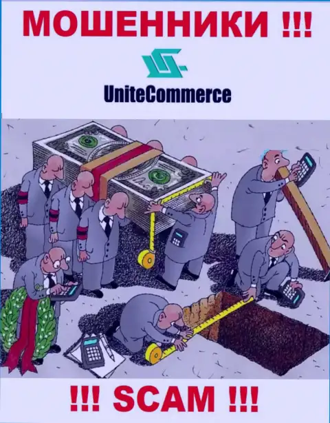Вы заблуждаетесь, если ждете заработок от работы с брокером Unite Commerce - МОШЕННИКИ !!!