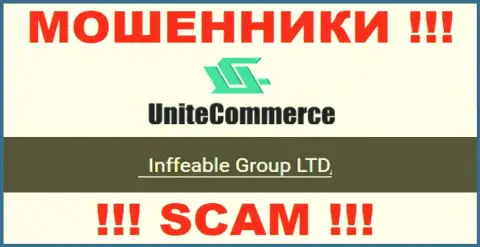 Руководителями Unite Commerce оказалась компания - Инффеабле Групп ЛТД