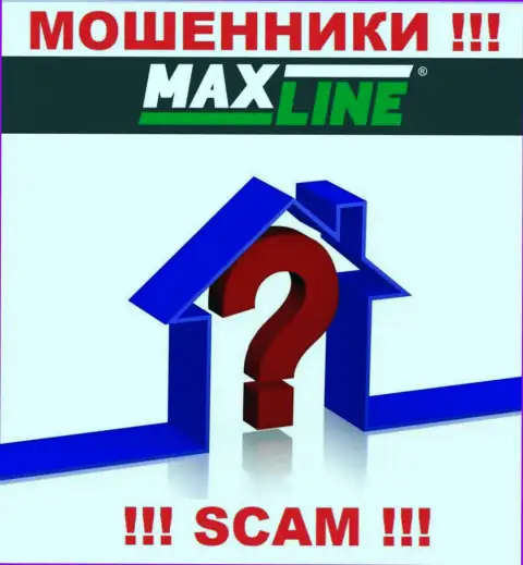 Max-Line прикарманивают вложенные деньги клиентов и остаются безнаказанными, местоположение не указывают
